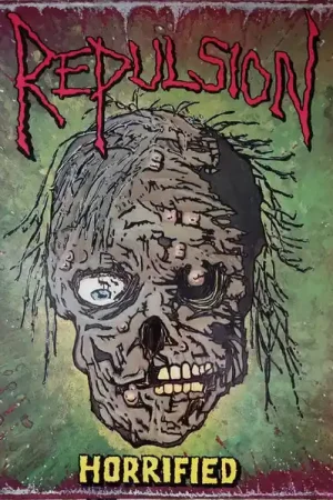 Repulsion : Horrified LP, Album, RE (VG+ / VG+) - Dig Vinyl Certified