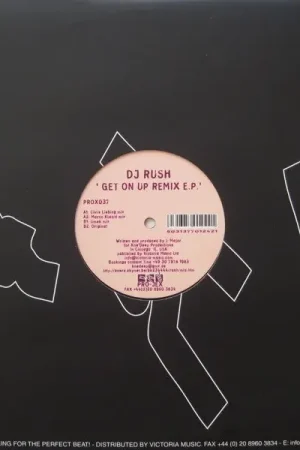 DJ Rush : Get On Up Remix E.P. 12", EP (VG / Generic) - Dig Vinyl Modern