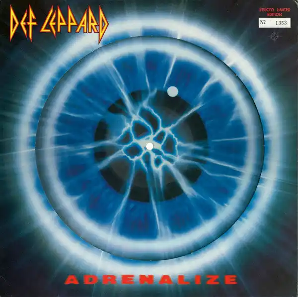 Def Leppard : Adrenalize LP, Album, Ltd, Num, Pic (VG+ / VG+) - Dig Vinyl In Demand