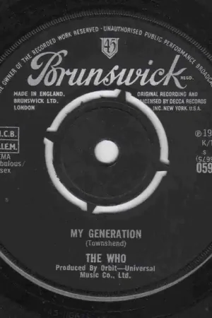 The Who : My Generation 7", Single (VG+ / VG+) - Dig Vinyl Final Sale