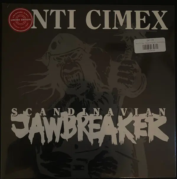 Anti Cimex : Scandinavian Jawbreaker LP, Album, Ltd, RE, Gat (M / M) - Dig Vinyl Final Sale