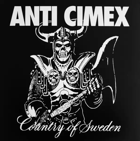 Grab Now Anti Cimex : Country Of Sweden LP, Album, Ltd, RE, Whi (M / M) - Dig Vinyl