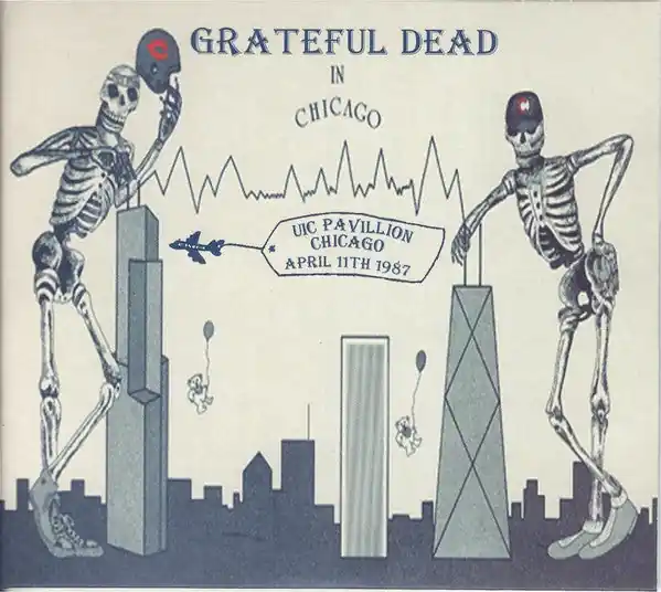 Secure Checkout The Grateful Dead : UIC Pavillion Chicago 2xCD, Unofficial (VG+ / NM or M-) - Dig Vinyl