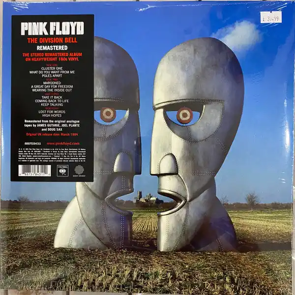 Pink Floyd : The Division Bell 2xLP, Album, RE, RM, 180 (M / M) - Dig Vinyl Secure Checkout