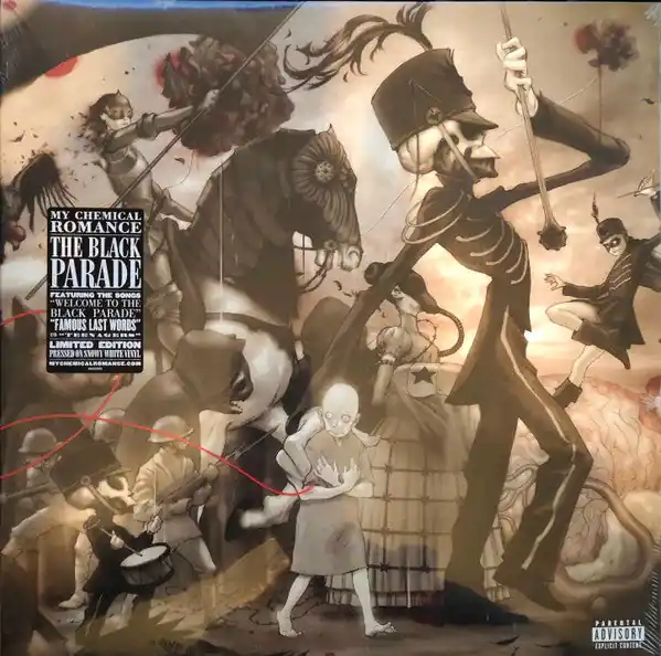 Same Day Shipping My Chemical Romance : The Black Parade LP + LP, S/Sided, Etch + Album, Ltd, RE, Sno (M / M) - Dig Vinyl