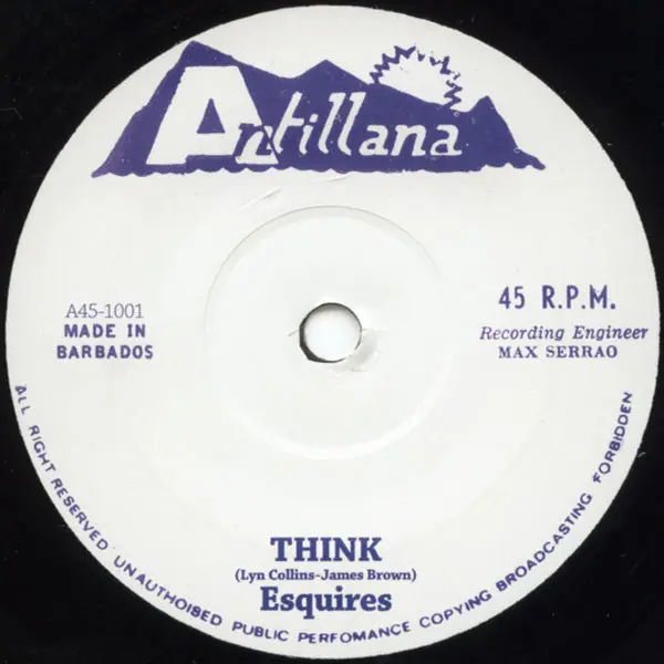 Worldwide Shipping Esquires* / Malcolm's Locks : Think / Get Up Stand Up 7", Unofficial (VG / Generic) - Dig Vinyl
