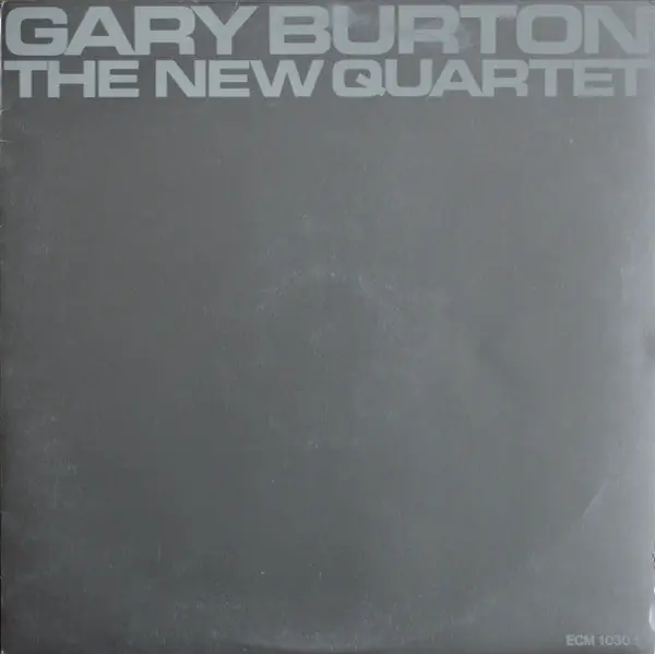 Gary Burton : The New Quartet LP, Album (VG+ / VG) - Dig Vinyl Fresh Stock