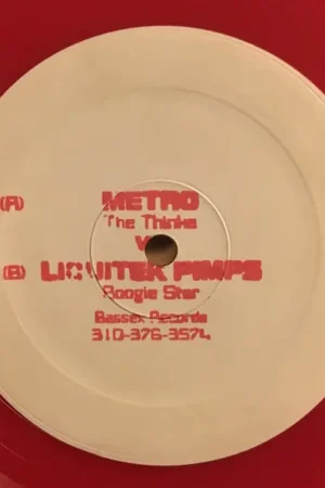 Hot Deal Metro* vs. Liquitek Pimps* : The Thinka / Boogie Star 12", Red (VG / Generic) - Dig Vinyl