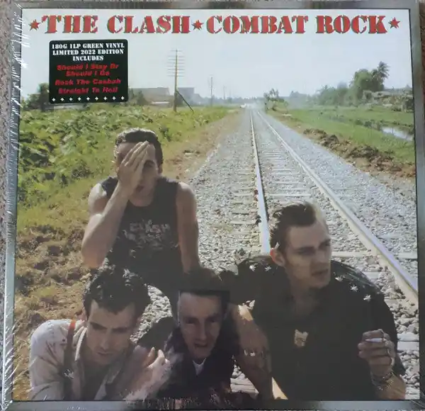 The Clash : Combat Rock LP, Album, Ltd, RE, RM, Gre (M / M) - Dig Vinyl Don’t Miss Out