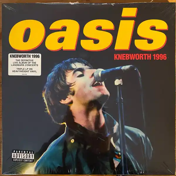 Oasis : Knebworth 1996 3xLP, Album, 180 (M / M) - Dig Vinyl Budget