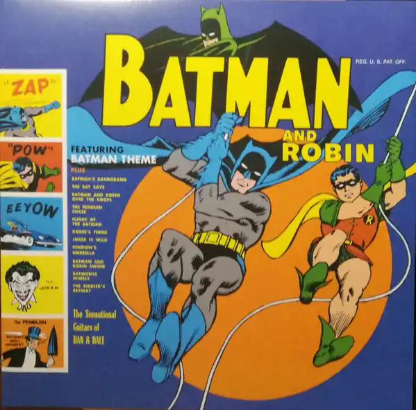 The Sensational Guitars Of Dan & Dale / Sun Ra & The Blues Project : Batman And Robin LP, Album, RE, 180 (VG+ / VG+) - Dig Vinyl Next Day Delivery