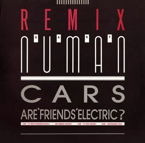 Gary Numan : Cars (E-Reg Model) 12", Single (NM or M- / VG+) - Dig Vinyl Flash Sale