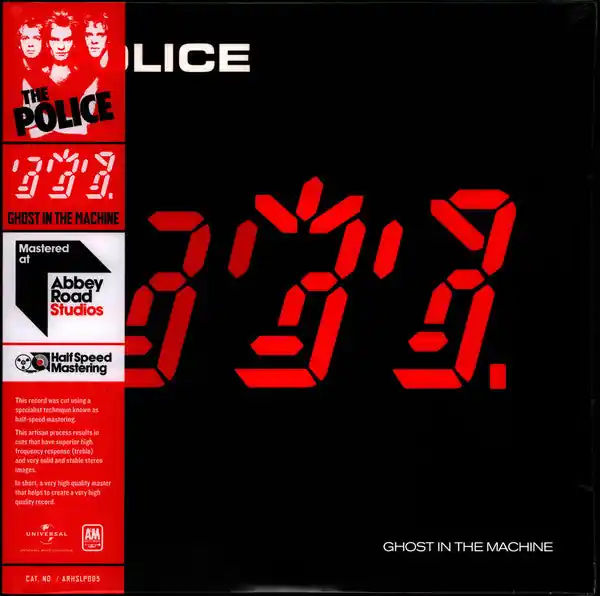 Save Now The Police : Ghost In The Machine LP, Album, Ltd, RE, RM, Hal (NM or M- / NM or M-) - Dig Vinyl