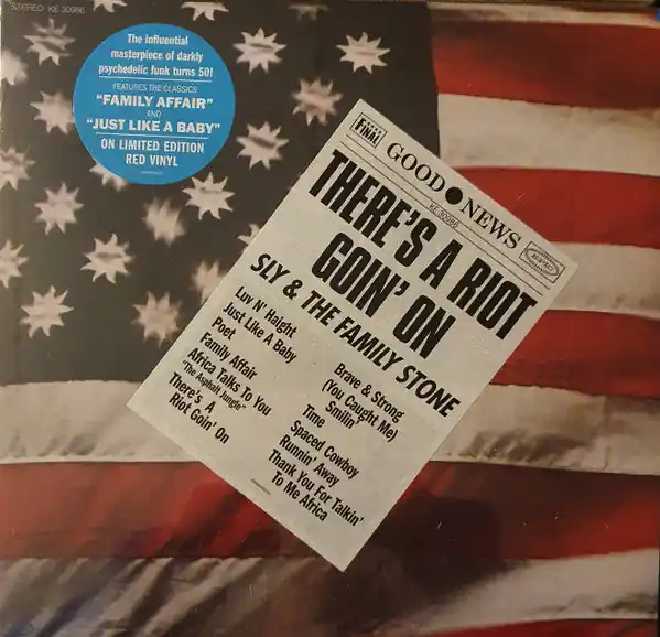 Price Cut Sly & The Family Stone : There's A Riot Goin' On LP, Album, RE, Red (M / M) - Dig Vinyl