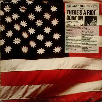 Sale Sly & The Family Stone : There's A Riot Goin' On LP, Album, Gat (VG / VG) - Dig Vinyl