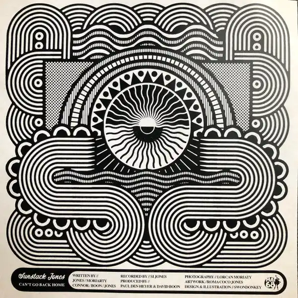 Sunstack Jones : Can’t Go Back Home Flexi, Single, Ltd, Num (M / M) - Dig Vinyl Limited Edition