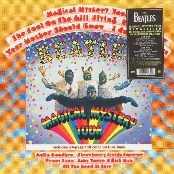 Free Returns The Beatles : Magical Mystery Tour LP, Album, RE, RM, Gat (M / M) - Dig Vinyl