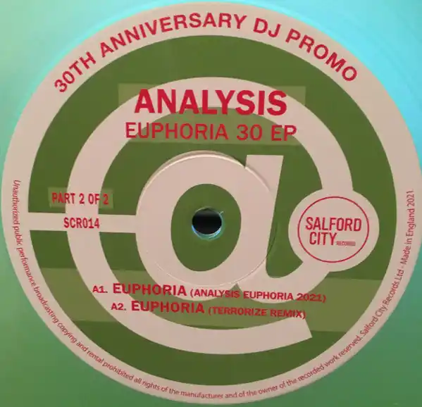 Affordable Analysis : Euphoria 30 EP (PT 2) 12", EP, Gre (M / M) - Dig Vinyl