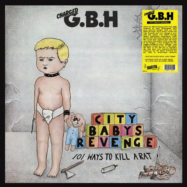 Charged G.B.H* : City Baby's Revenge LP, Album, Ltd, RE (M / M) - Dig Vinyl Editor’s Pick