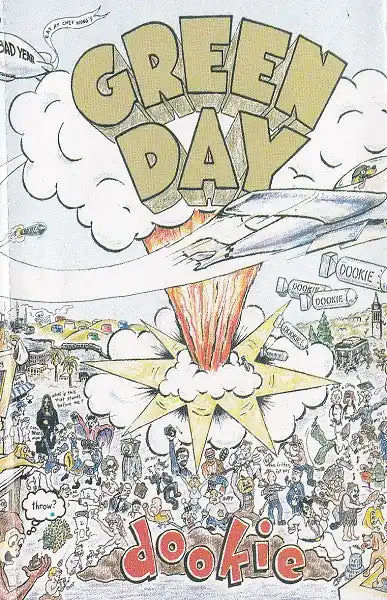 Green Day : Dookie Cass, Album (VG+ / VG+) - Dig Vinyl Grab Now