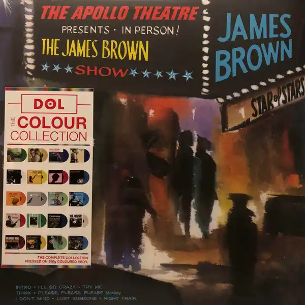 James Brown : Live At The Apollo LP, Album, RE, Blu (M / M) - Dig Vinyl Holiday Sale