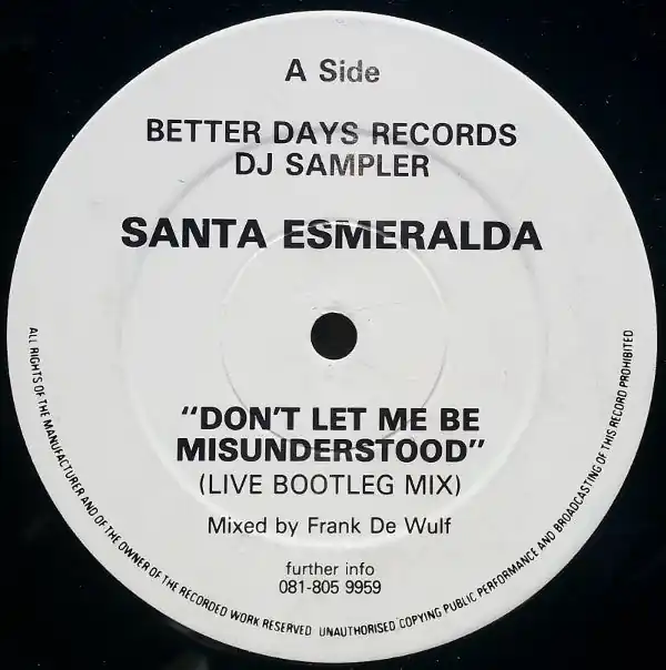 Santa Esmeralda / New Composers : DJ Sampler 12" (VG / Generic) - Dig Vinyl Certified