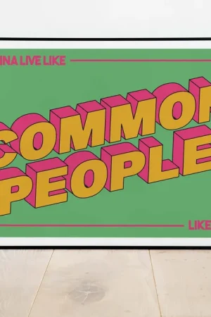Final Sale Pulp Common People - Art Print