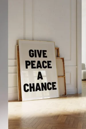 John & Yoko Give Peace A Chance - Art Print Bulk Order