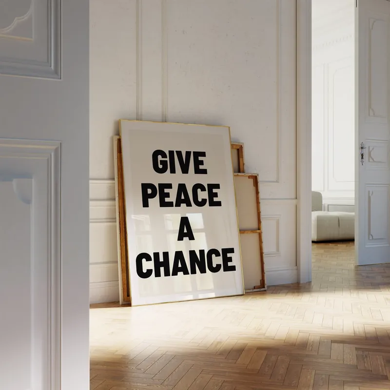 John & Yoko Give Peace A Chance - Art Print Bulk Order