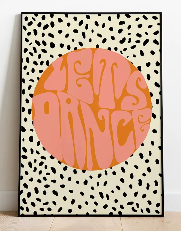 Certified Bowie Let's Dance - Art Print