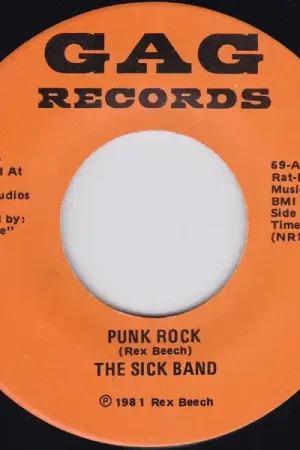 Grab Now The Sick Band : Punk Rock 7" (VG+ / Generic) - Dig Vinyl