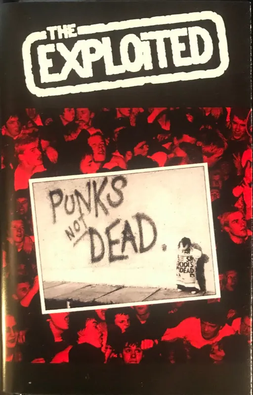 Fresh Stock The Exploited : Punks Not Dead Cass, Album, Ltd, RE, Bla (M / M) - Dig Vinyl