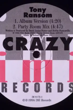 Tony Ransom : Crazy 12" (VG+ / VG+) - Dig Vinyl Warranty Included