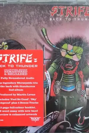 Strife : Back To Thunder CD, Album, Dlx, RE, RM, Spe (VG+ / VG+) - Dig Vinyl Price Cut