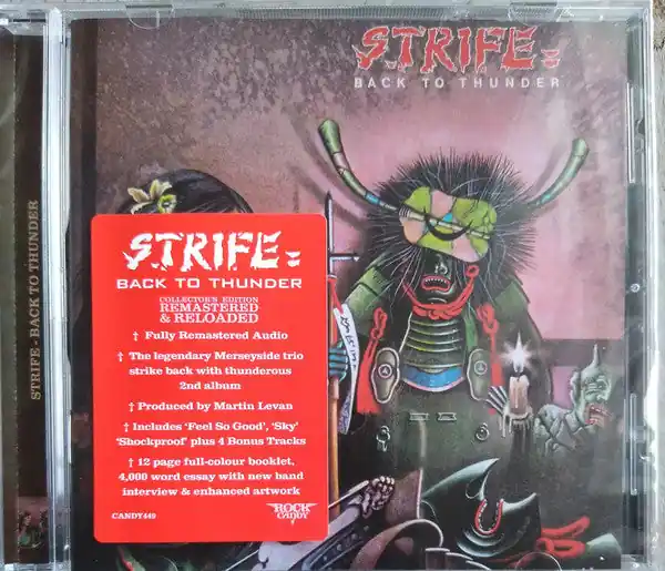 Strife : Back To Thunder CD, Album, Dlx, RE, RM, Spe (VG+ / VG+) - Dig Vinyl Price Cut