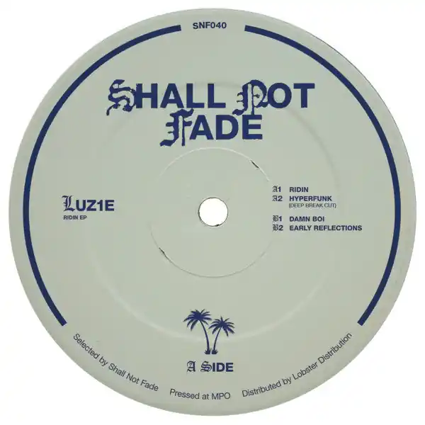 Order Now Luz1e : Ridin EP 12", EP, Ltd (VG+ / Generic) - Dig Vinyl