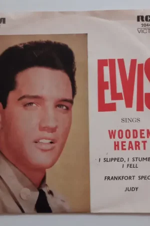 Elvis Presley : Sings Wooden Heart 7", RE, EP (VG+ / VG+) - Dig Vinyl Must Have