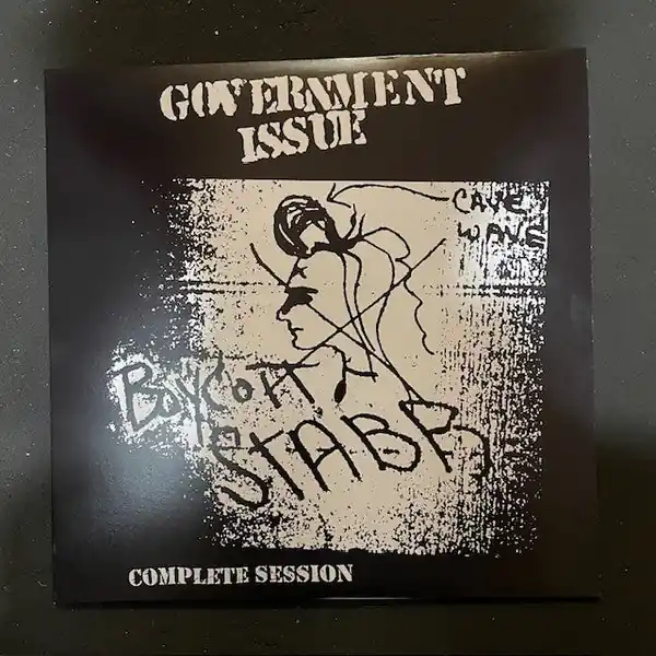 Top Pick Government Issue : Boycott Stabb Complete Session LP, RE, RM, Whi (M / M) - Dig Vinyl