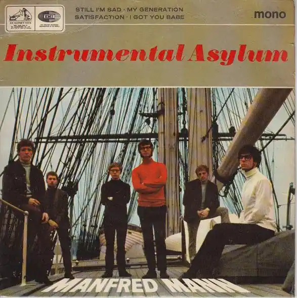 Low Price Manfred Mann : Instrumental Asylum 7", EP (VG+ / VG+) - Dig Vinyl