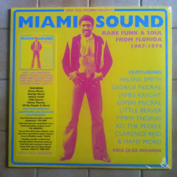 Buy Online Various : Miami Sound (Rare Funk & Soul From Miami, Florida 1967-1974) 2xLP, Comp, RE, RM (M / M) - Dig Vinyl