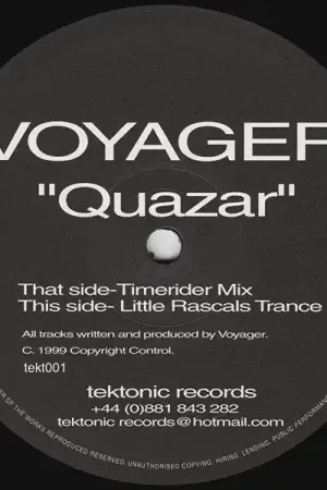 Bargain Voyager : Quazar 12" (VG / Generic) - Dig Vinyl