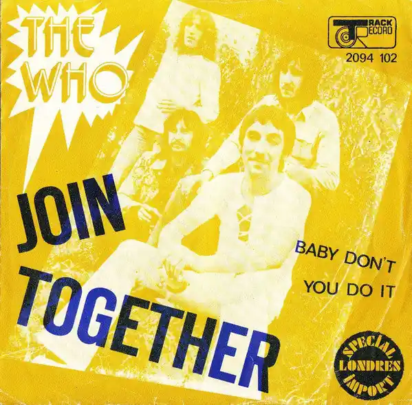 The Who : Join Together 7", Single (VG+ / VG) - Dig Vinyl No Minimum Order