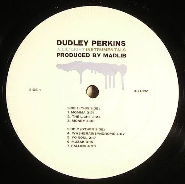 Dudley Perkins : A Lil' Light Instrumentals 2xLP, Album (VG+ / Generic) - Dig Vinyl Luxury