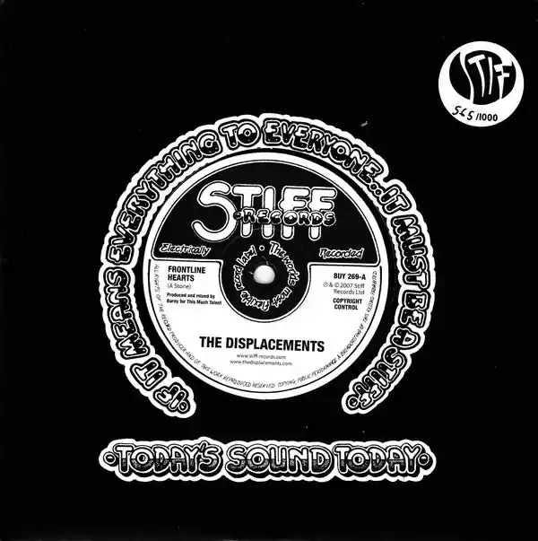 The Displacements : Frontline Hearts 7", Single, Ltd (NM or M- / VG+) - Dig Vinyl Price Cut