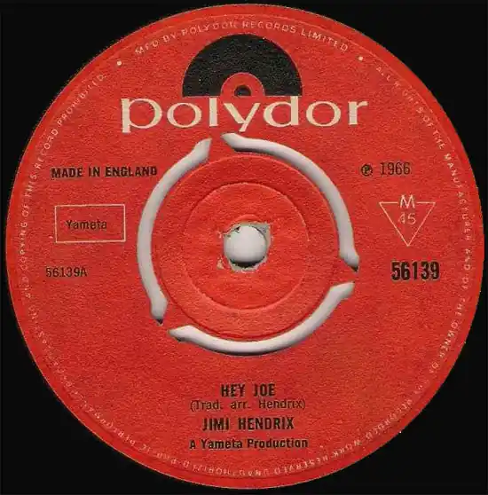 While Supplies Last Jimi Hendrix : Hey Joe 7", Single, Mono, Kno (VG / Generic) - Dig Vinyl