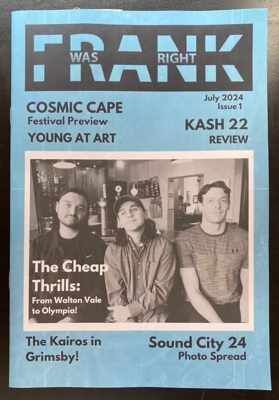 Limited Edition Music Zine - Frank Was Right
