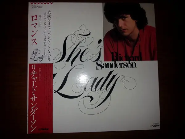 Must Have Richard Sanderson : She's A Lady LP, Comp, Gat (VG+ / VG+) - Dig Vinyl