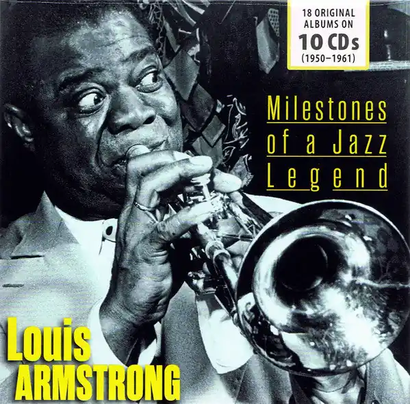 Louis Armstrong : Milestones Of A Jazz Legend 10xCD, Comp, RE + Box, Comp (VG+ / VG+) - Dig Vinyl Free Returns