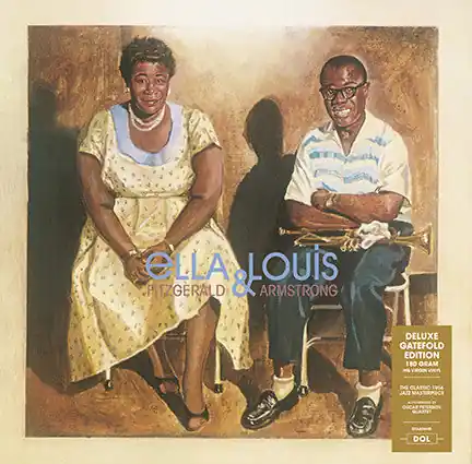 Ella Fitzgerald & Louis Armstrong : Ella And Louis LP, Album, Mono, RE, 180 (M / M) - Dig Vinyl Last Chance