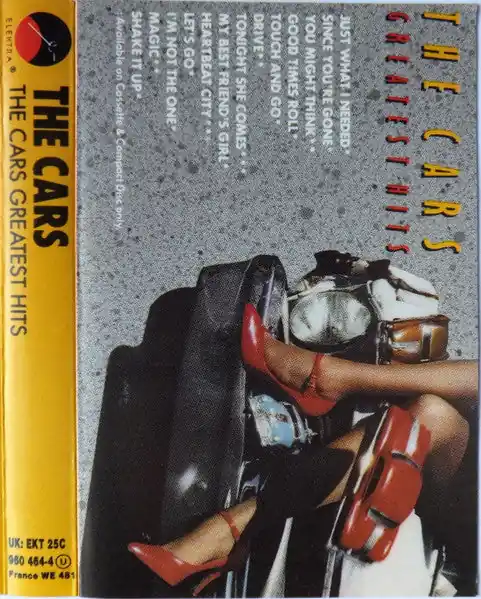 The Cars : The Cars Greatest Hits Cass, Comp (VG+ / VG+) - Dig Vinyl New Arrival
